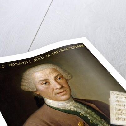 Portrait of Italian composer Francesco Durante by Anonymous