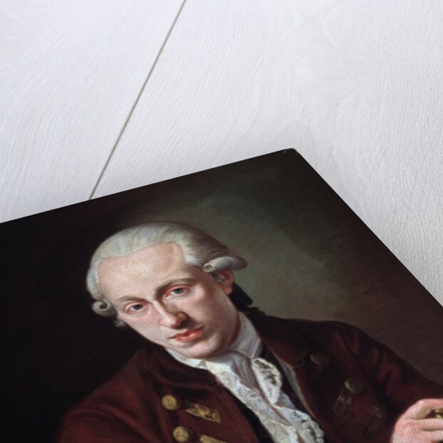 Portrait of Danish composer Thomas Christian Walter by Angelo Crescimbeni