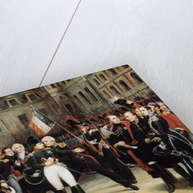 The Farewells of Fontainebleau, 20 April 1814 by Horace Vernet