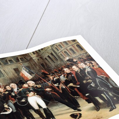The Farewells of Fontainebleau, 20 April 1814 by Horace Vernet