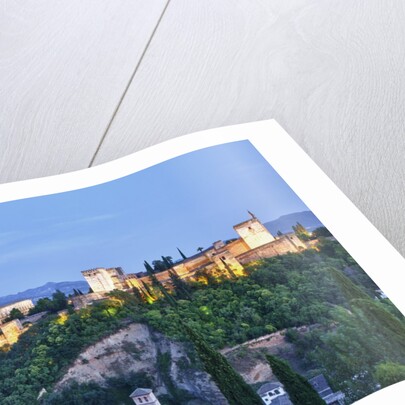 Evening Lights from the Alhambra Palace by Anonymous