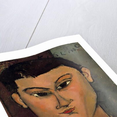 Portrait of Moise Kisling by Amedeo Modigliani