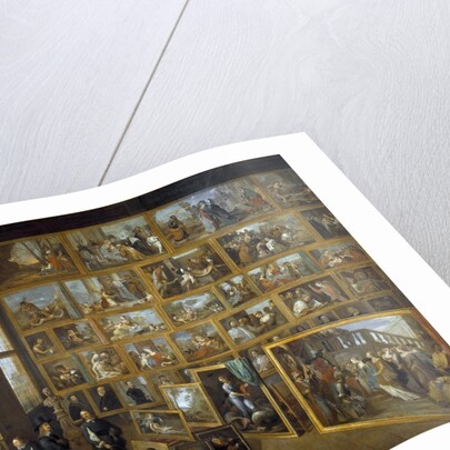 Archduke Leopold Wilhelm in His Picture Gallery in Brussels by David Teniers II