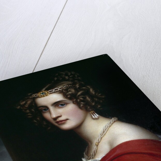 Portrait of Amalie von Schintling by Josef Karl Stieler