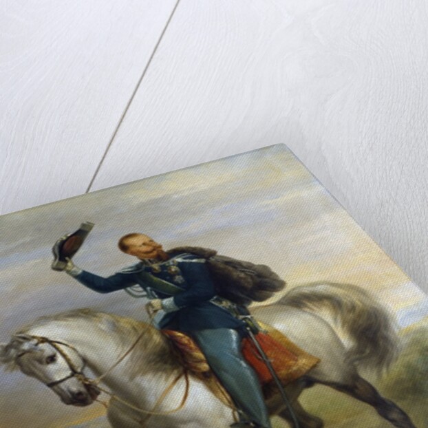 Portrait of Victor Emmanuel II of Italy by Ferdinando Folchi