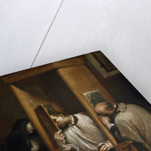 St John of Nepomuk Hearing the Confession of the Queen of Bohemia by Giuseppe Maria Crespi