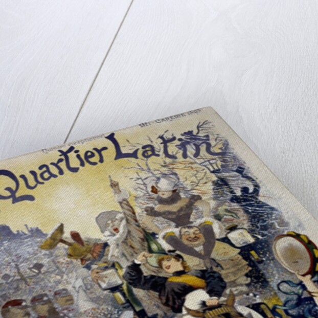 Cover of "Au quartier latin", 1895 by Anonymous