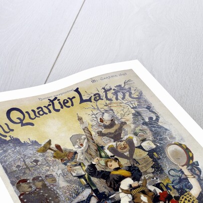 Cover of "Au quartier latin", 1895 by Anonymous