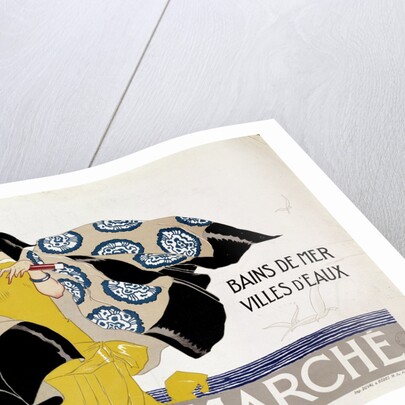 Poster advertising the "Au Bon Marche" department store " by Anonymous