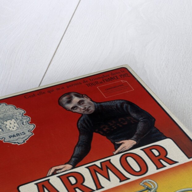 Advertising poster for the bike "Armor" by Anonymous