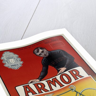 Advertising poster for the bike "Armor" by Anonymous