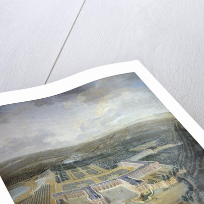 France, Versailles - Perspective view of the castle and gardens of Trianon by Anonymous