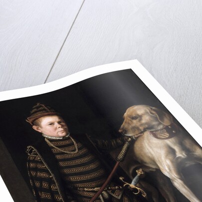 Potrait of the dwarf of the Cardinal de Granvelle by Antonio Moro