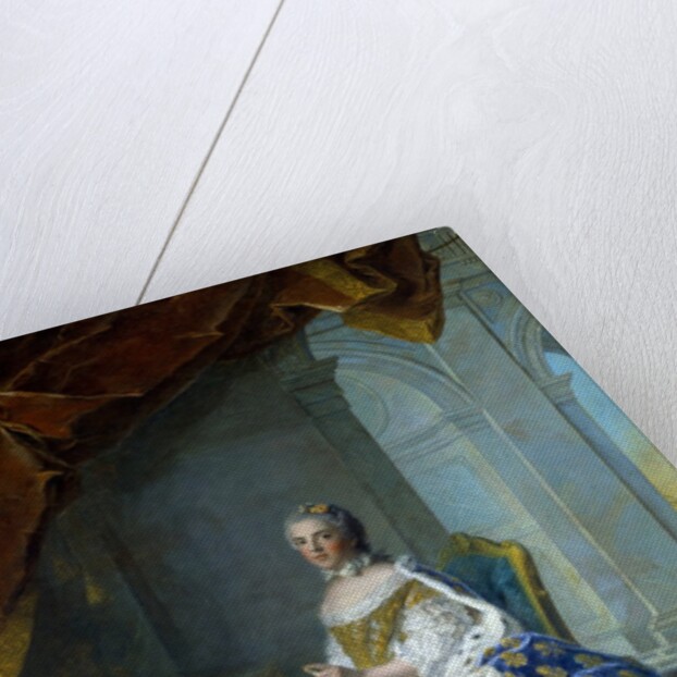 Portrait of Louise Elisabeth of France by Jean Marc Nattier