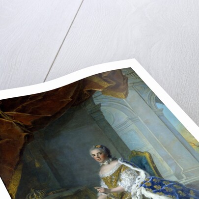 Portrait of Louise Elisabeth of France by Jean Marc Nattier