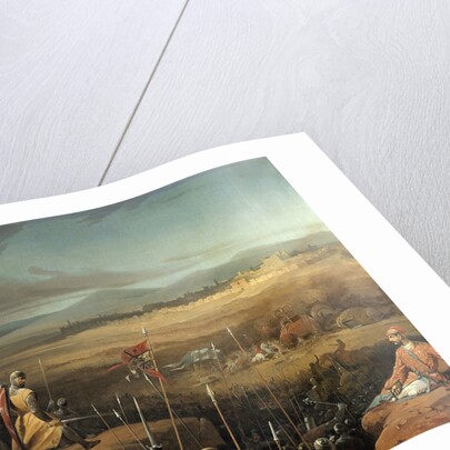 Battle under the walls of Antioch by Frederic Schopin