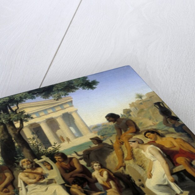 Homer by Jean Baptiste Auguste Leloir