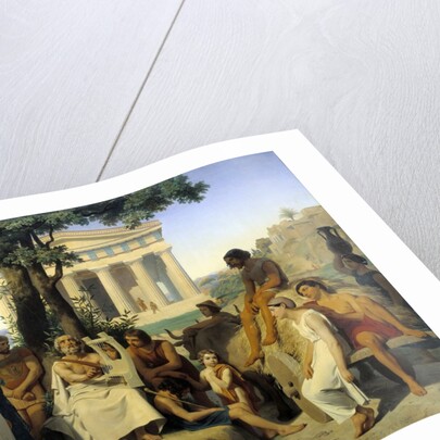 Homer by Jean Baptiste Auguste Leloir