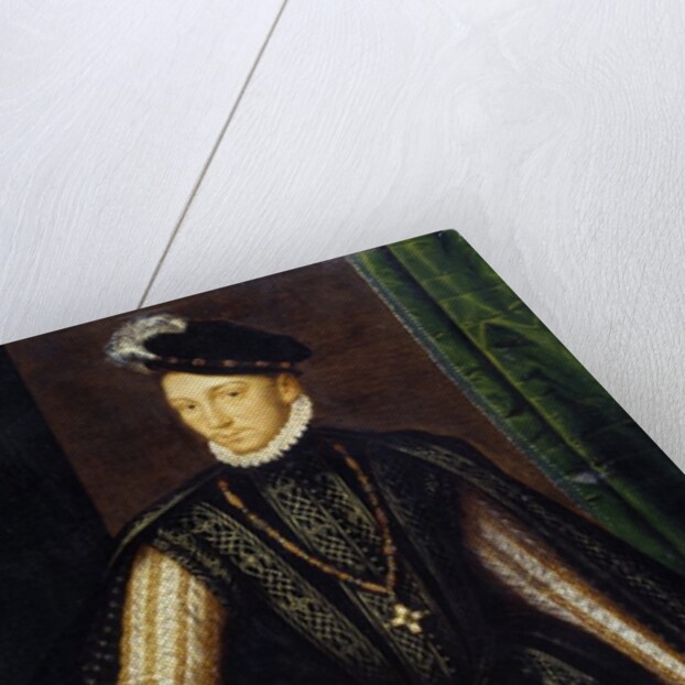 Portrait of Charles IX from the Workshop of Francois Clouet by Anonymous