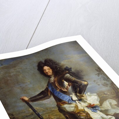 Portrait of Louis XIV of France, by Hyacinthe Rigaud