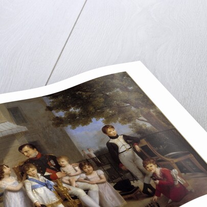 Napoleon and His Family at Saint-Cloud by Louis Ducis