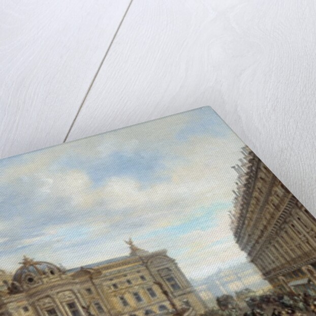 View of the Opera Garnier by Leonard Saurfelt
