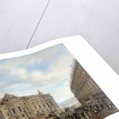 View of the Opera Garnier by Leonard Saurfelt