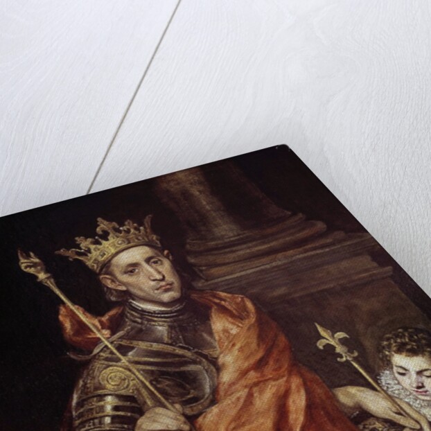 Saint Louis IX, King of France by El Greco