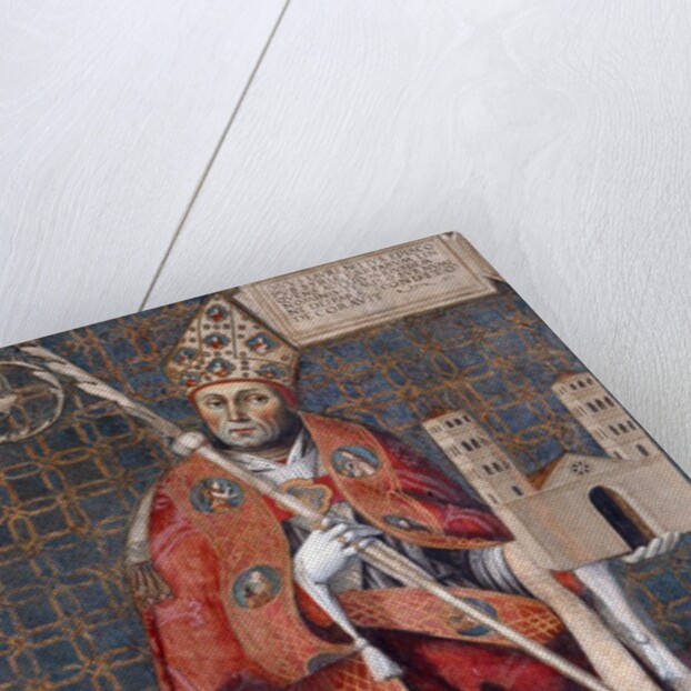 Saint Lawrence Siro, Founder of the Abbey of Farfa by Nicola Filotesio