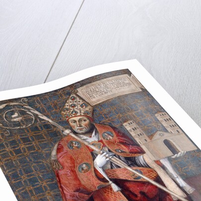 Saint Lawrence Siro, Founder of the Abbey of Farfa by Nicola Filotesio