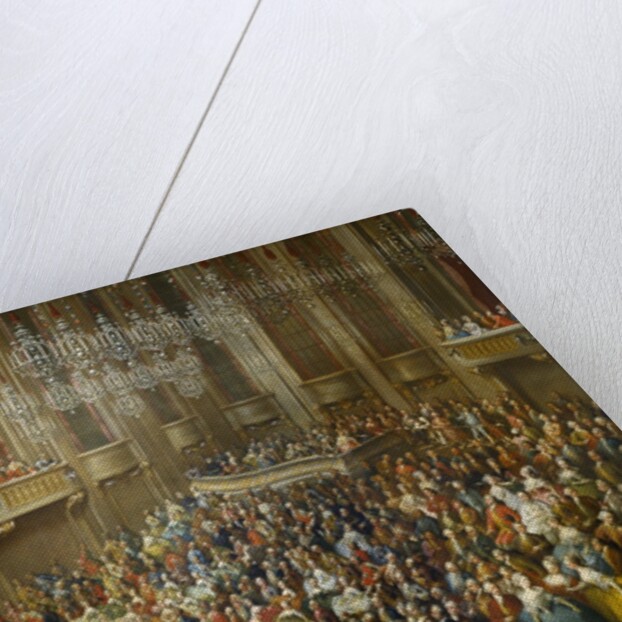 Wedding Concert for Joseph II and Isabella of Parma by Martin Meytens the Younger