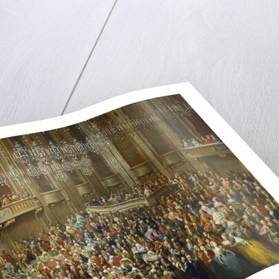 Wedding Concert for Joseph II and Isabella of Parma by Martin Meytens the Younger