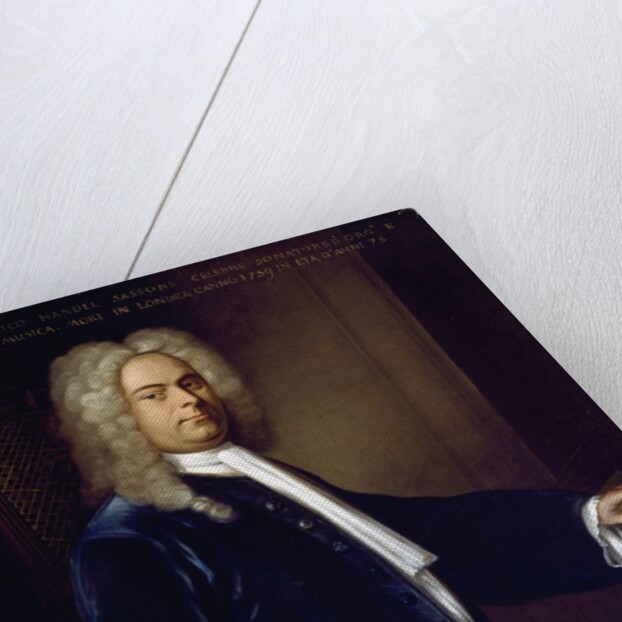 Portrait of Georg Friedrich Handel by Anonymous