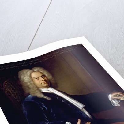 Portrait of Georg Friedrich Handel by Anonymous