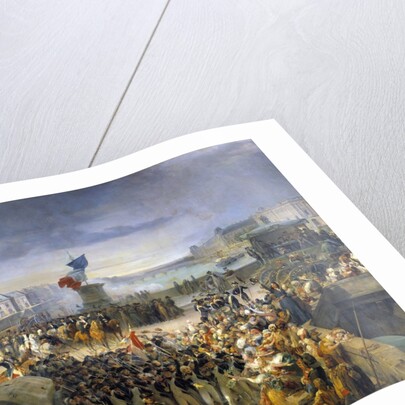 National Guard of Paris leaves for the army in September 1792 by Leon Cogniet