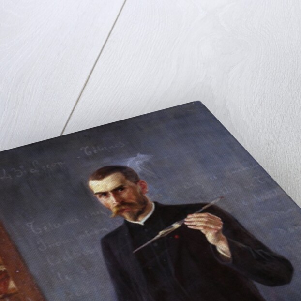 Portrait of Dr. Emile Roux by Albert Edelfelt