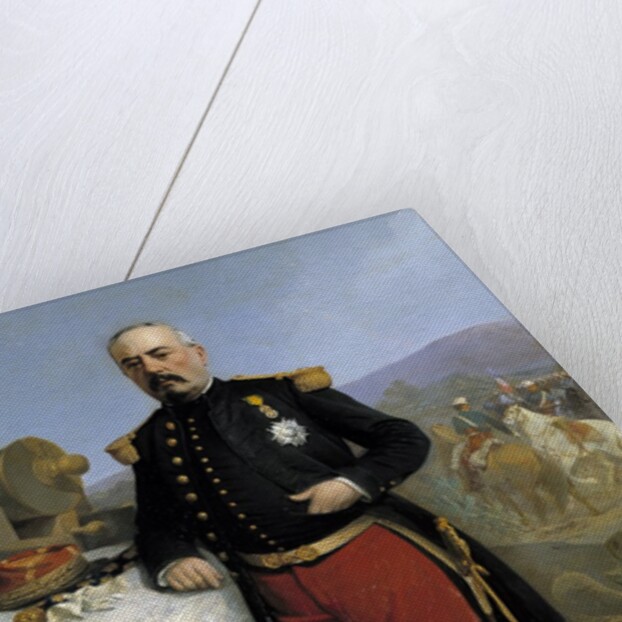 Portrait of Francois Achille Bazaine by Jean Adolphe Beauce