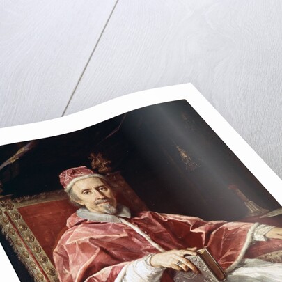 Portrait of Pope Clement IX (1600-69) by Carlo Maratta
