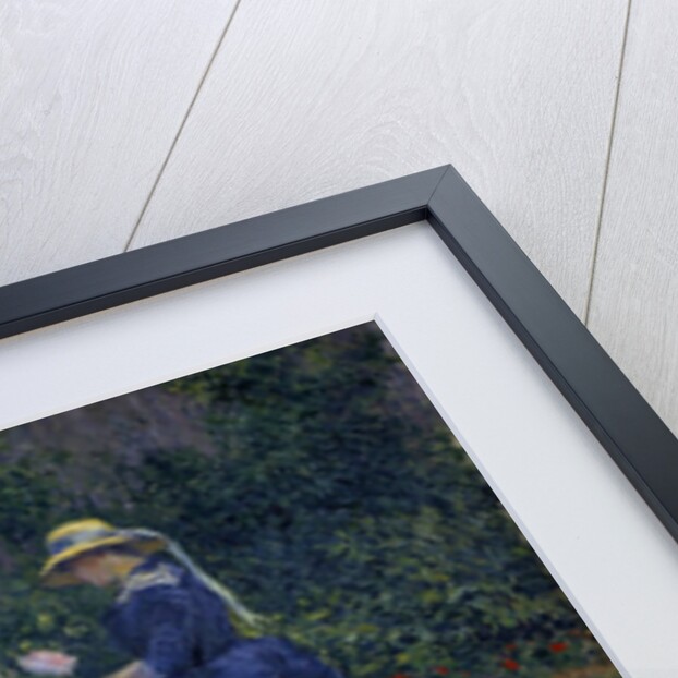 Roses in the Garden at Petit Gennevilliers by Gustave Caillebotte