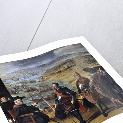 The defense of Cadix (Spain) against the English by Francisco de Zurbaran