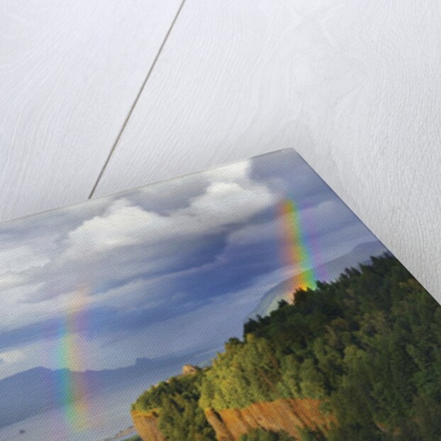 Double rainbow over Vista House by Anonymous