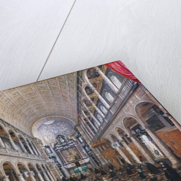 Interior of the Jesuit Church in Antwerp by Sebastian Vrancx