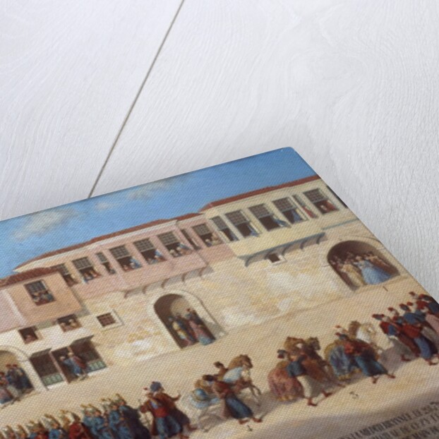 Entry into Smyrna of Admiral Joseph de Bauffremont in 1766 by Anonymous