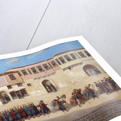 Entry into Smyrna of Admiral Joseph de Bauffremont in 1766 by Anonymous