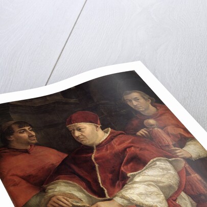 Leo X and the Cardinals by Raphael
