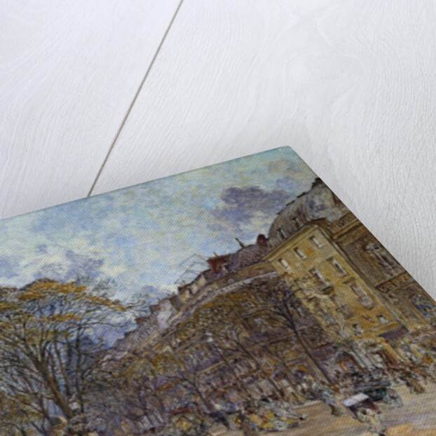 Boulevard des Italiens in Paris by Frederic Houbron