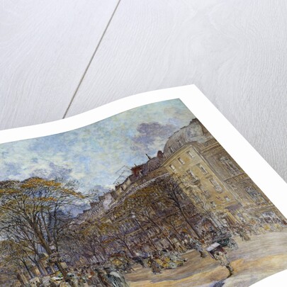 Boulevard des Italiens in Paris by Frederic Houbron