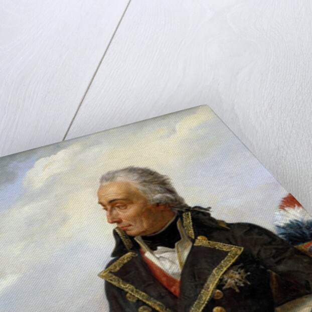 Portrait of Nicolas, Baron de Luckner by Auguste Couder