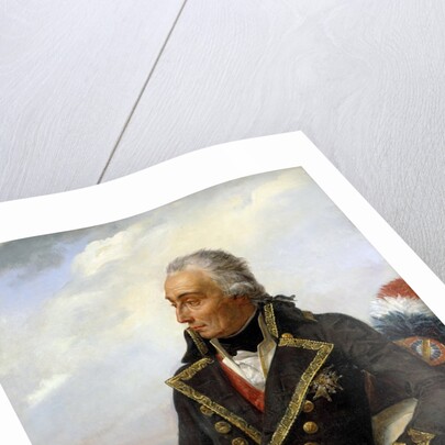 Portrait of Nicolas, Baron de Luckner by Auguste Couder