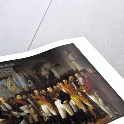 Napoleon I receives the deputies at the Royal Palace in Berlin, 1806, by Rene Berthon